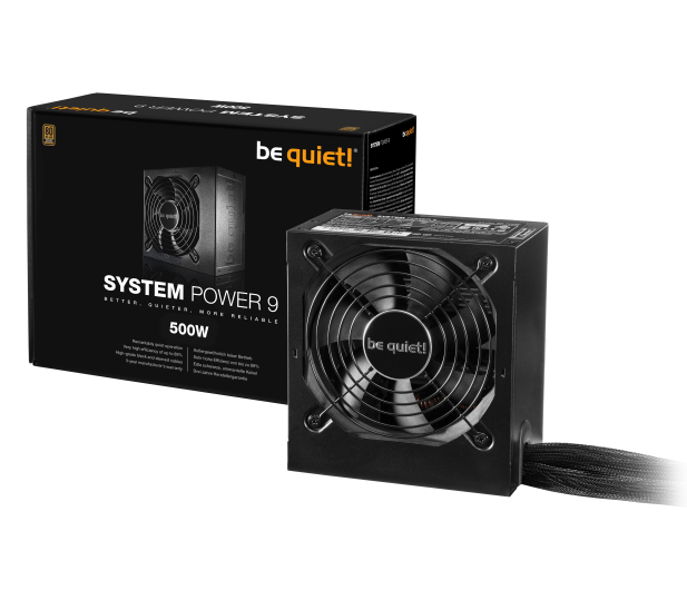 be quiet! System Power 9 500W 80 Plus Bronze - 423078 - zdjęcie 3